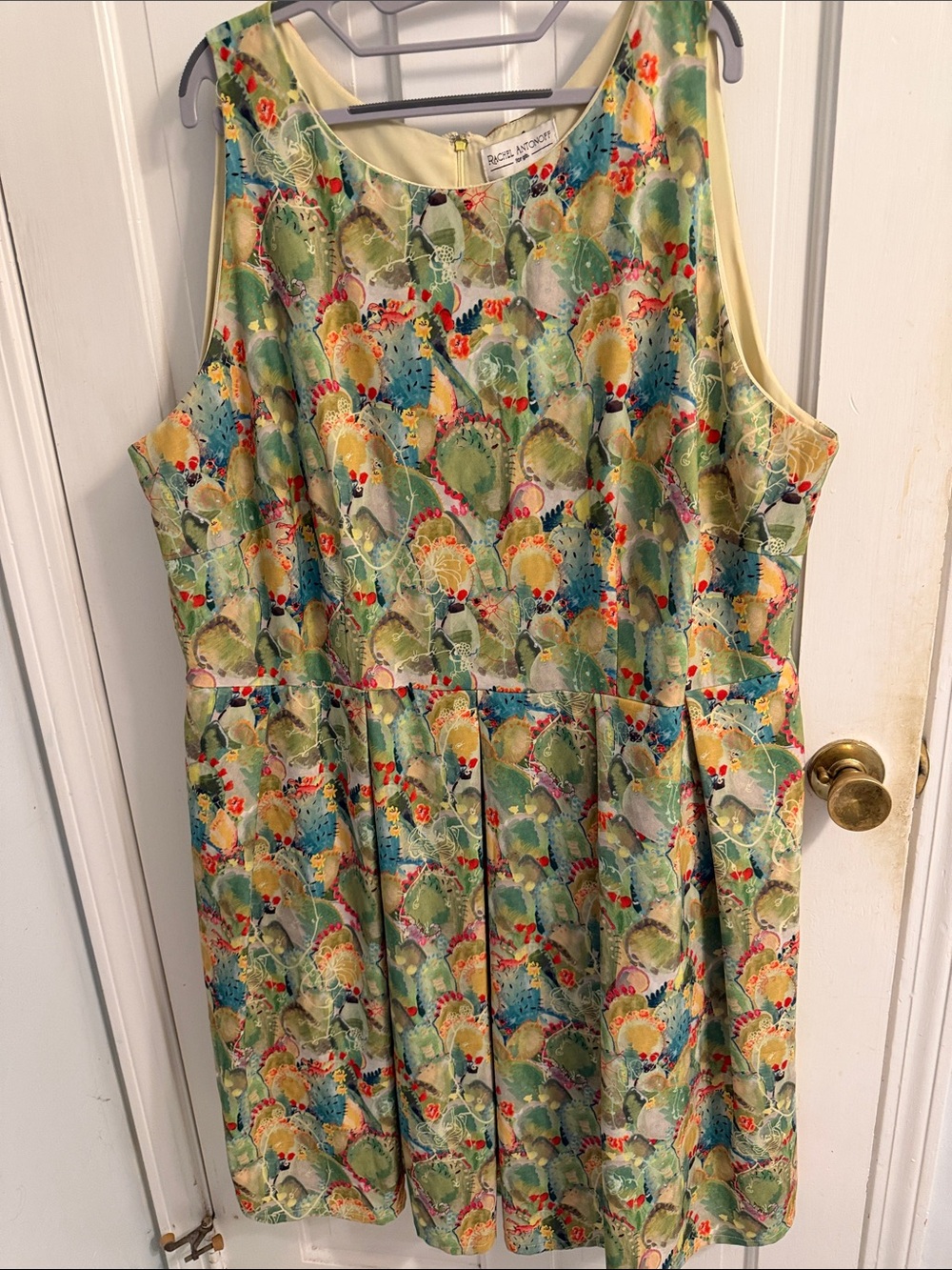 Rachel Antonoff succulent Printed crepe Dress